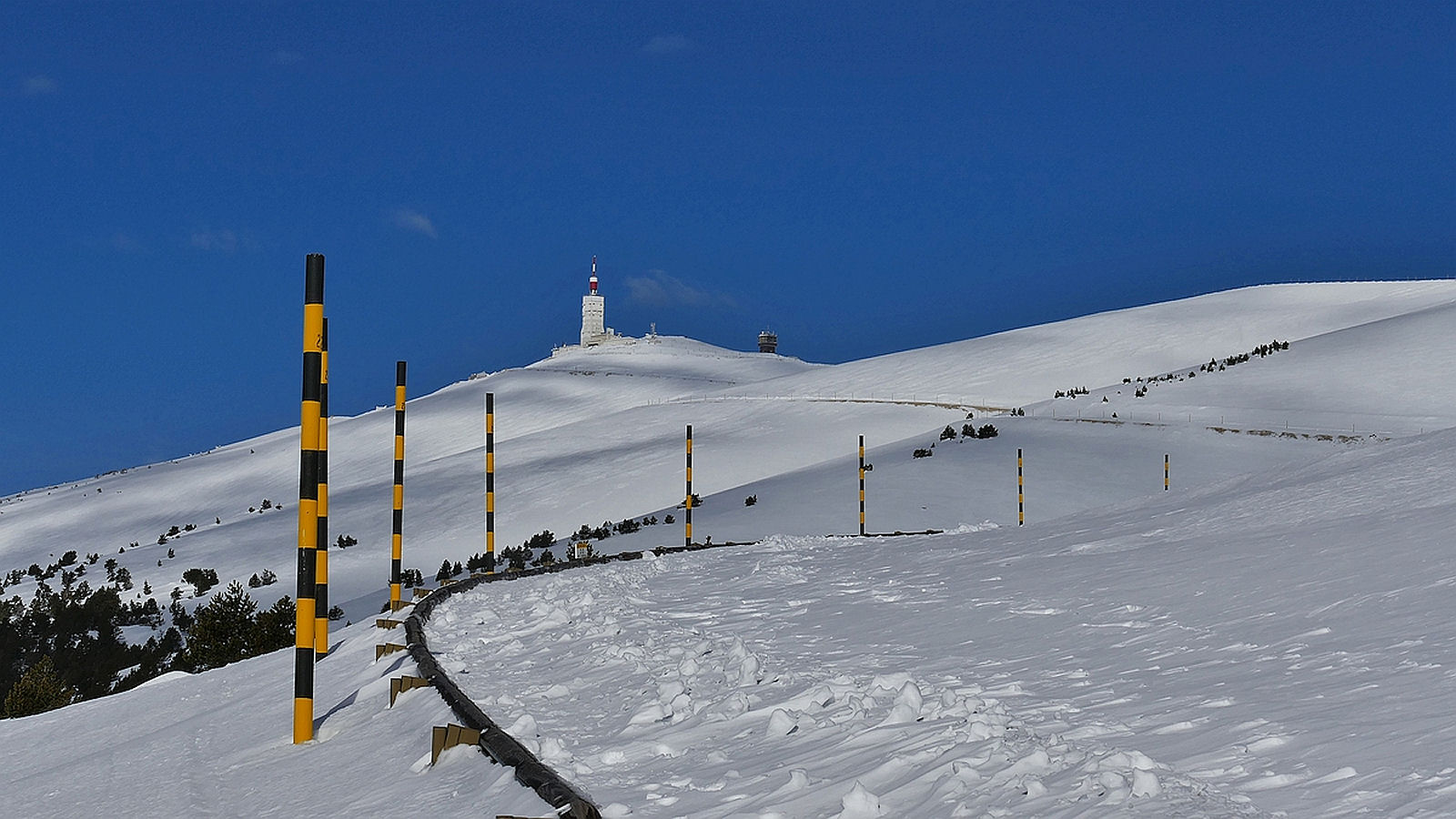 Le Mont Ventoux en hiver