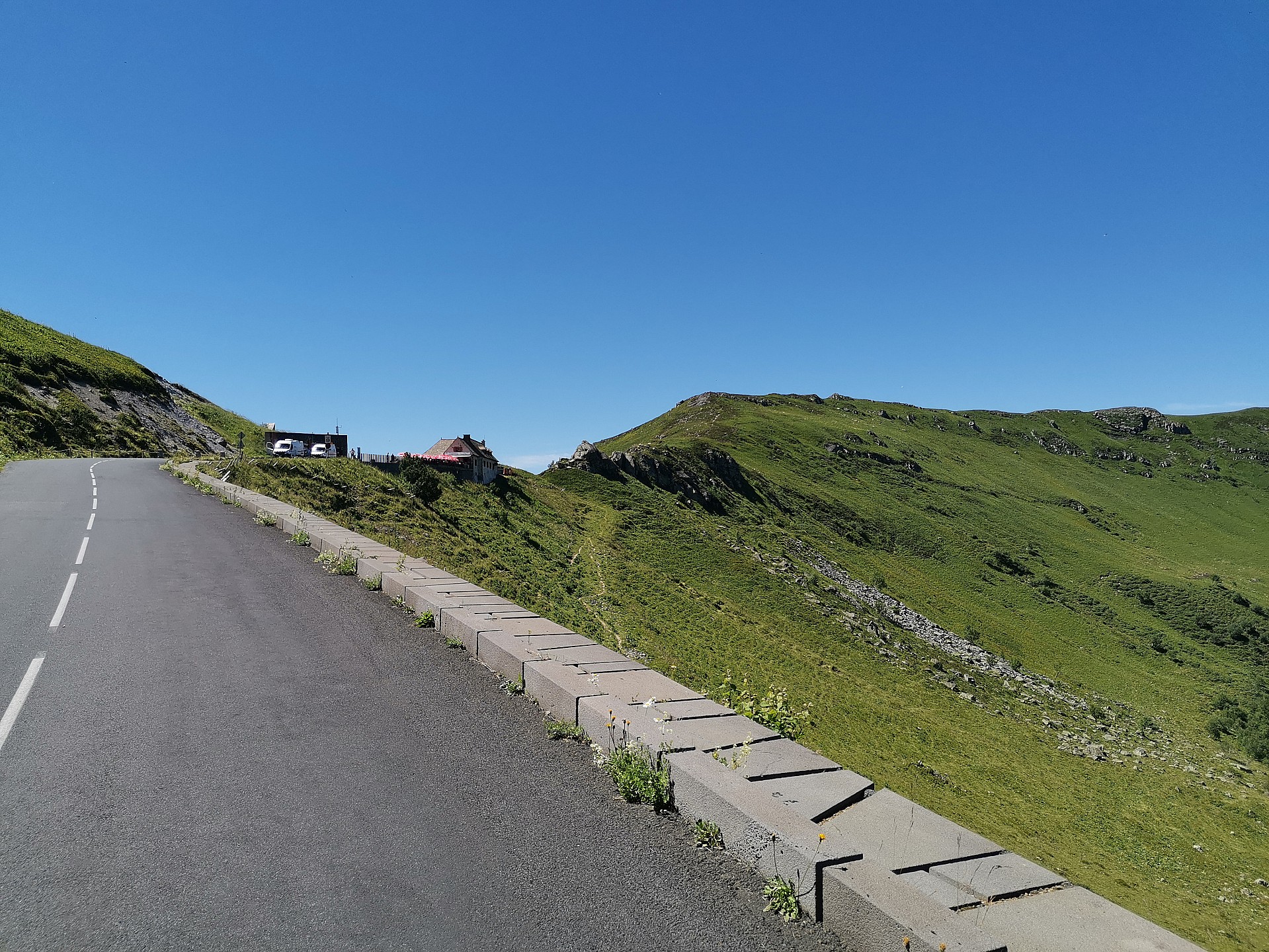 Pas de Peyrol, au bout de la dernière rampe