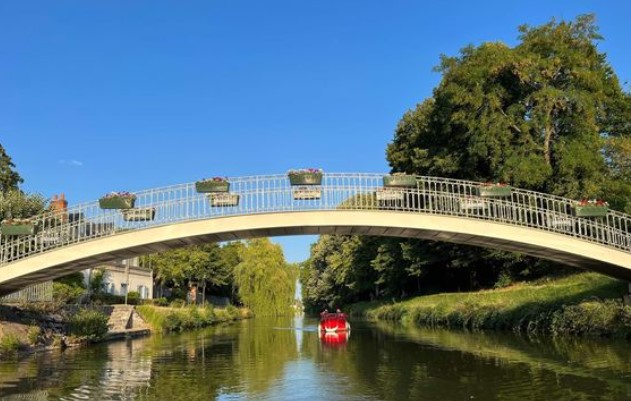 Combleux - Le Pont sur le Canal