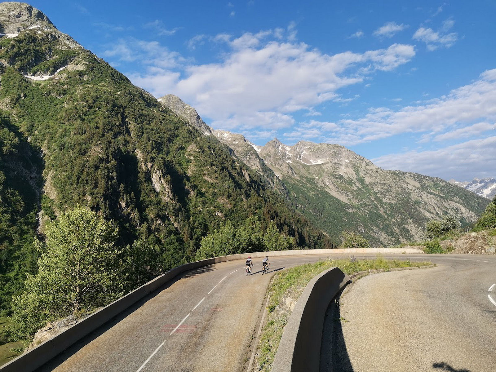 Épingle sous le barrage de Grand Maison