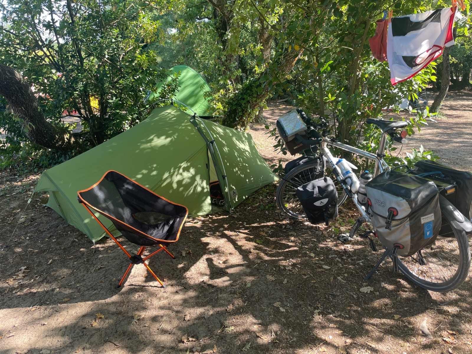 #5 ... où je fais étape au camping. ... où je fais étape au camping.