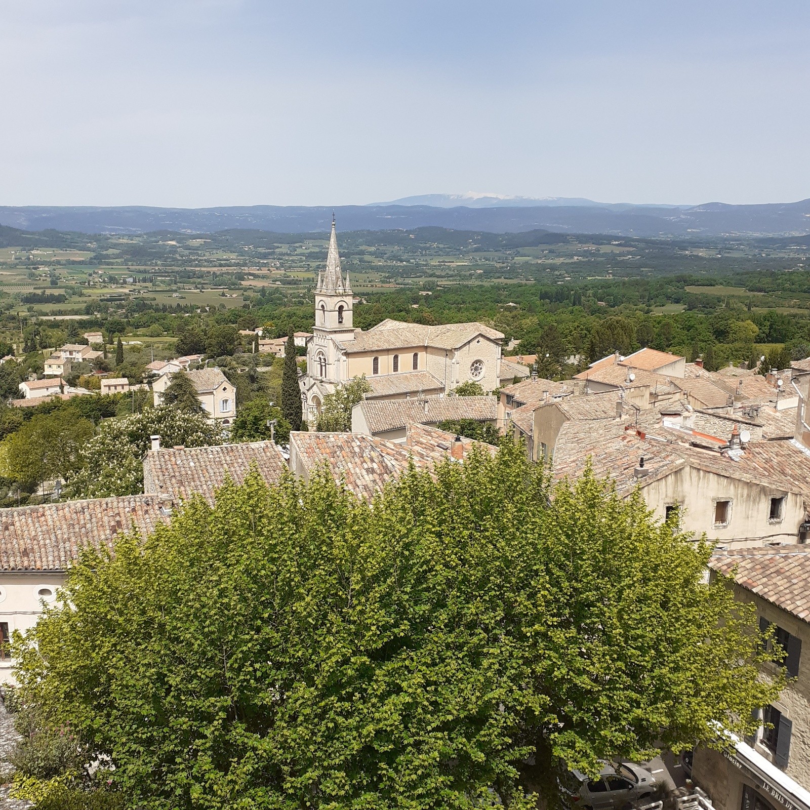 J3, Bonnieux et le mont chauve 