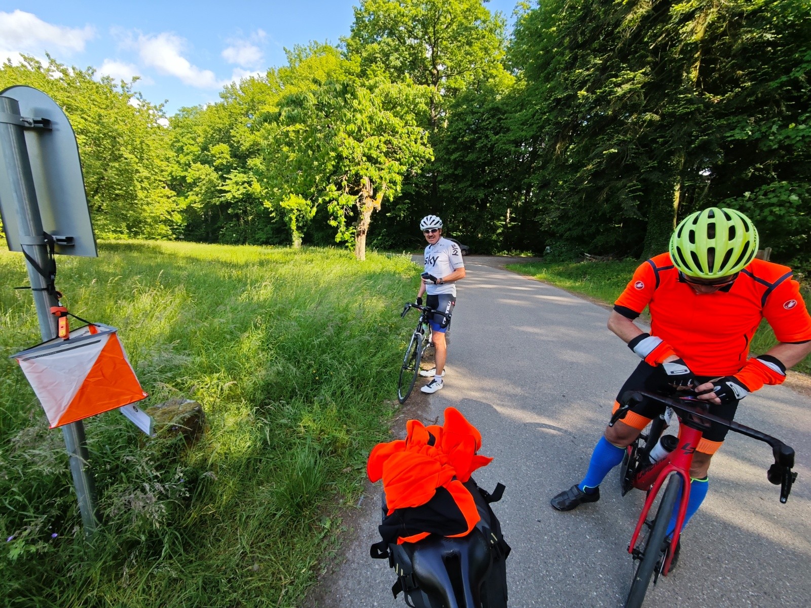 #8 Le Geisweg, dernière bosse du parcours. Petite mais très raide Le Geisweg, dernière bosse du parcours. Petite mais très raide
