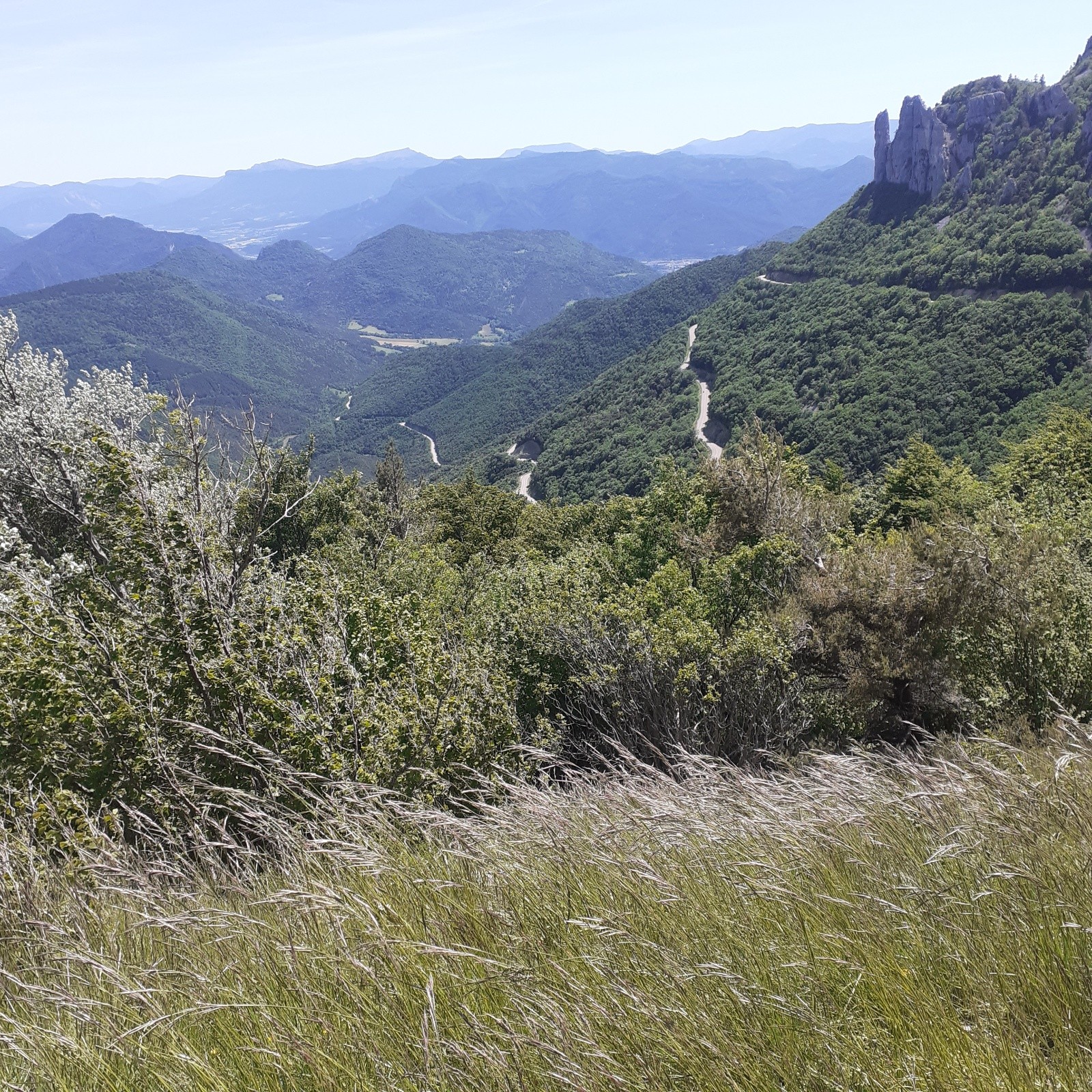 #13 J2, descente sur Chamaloc après le col de Rousset J2, descente sur Chamaloc après le col de Rousset