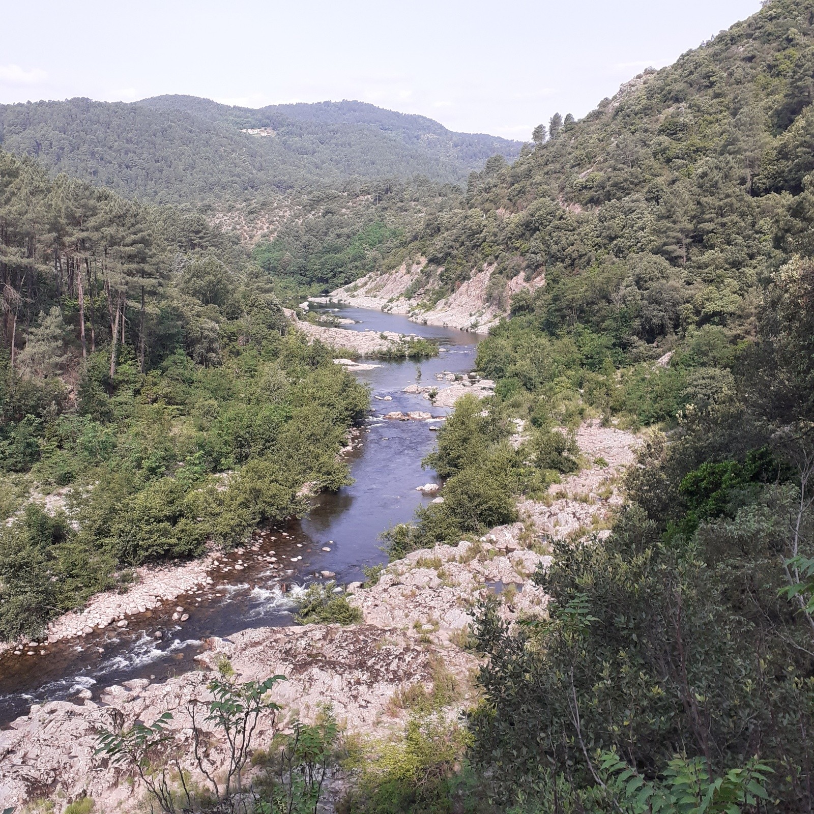 #1 J1 , au départ des Vans, les Gorges de Chassezac J1 , au départ des Vans, les Gorges de Chassezac