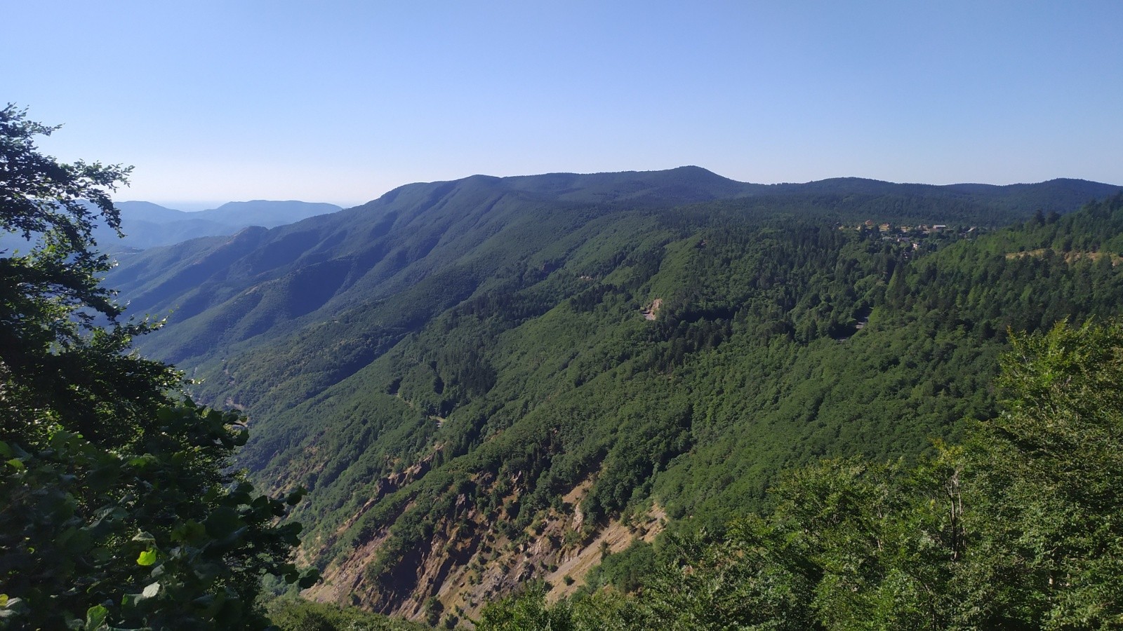 #5 Massif de la Lusette depuis le flanc Sud de l Massif de la Lusette depuis le flanc Sud de l'Aigoual