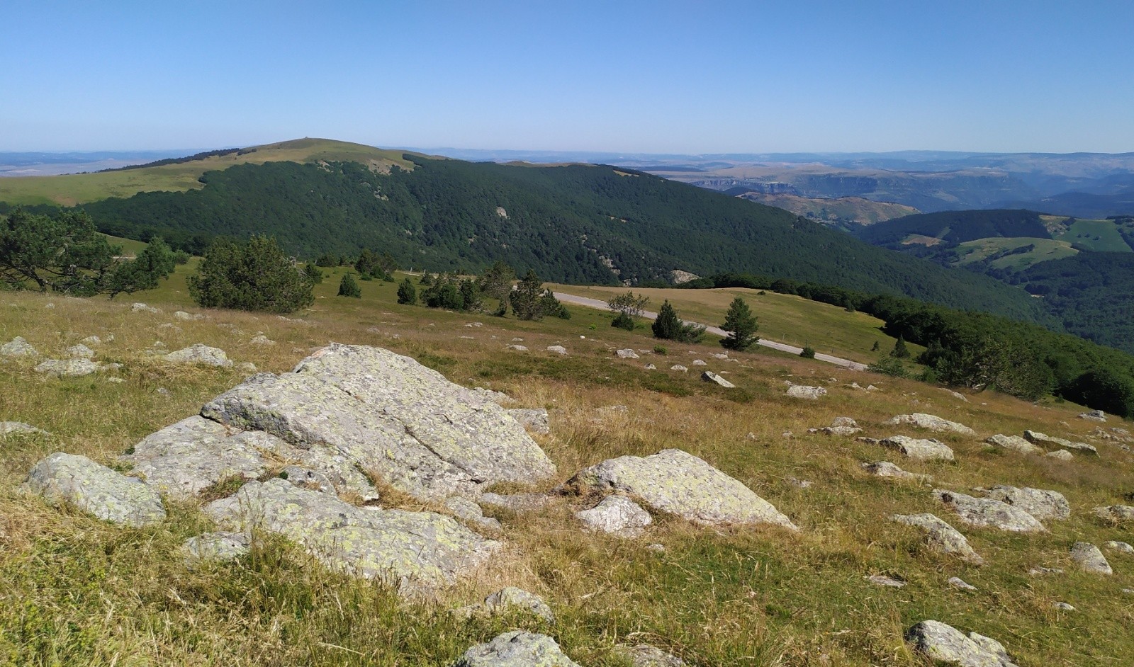 #8 Vue de l Vue de l'Aigoual plein Nord!