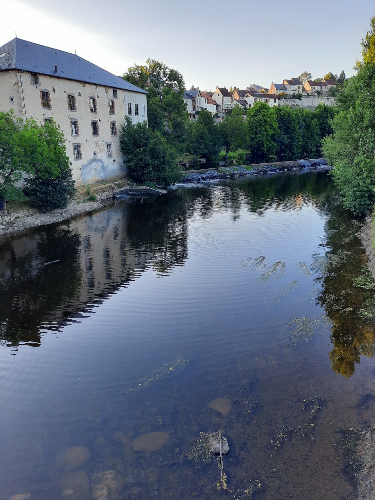 J1, la  Creuse à la Celle Dunoise