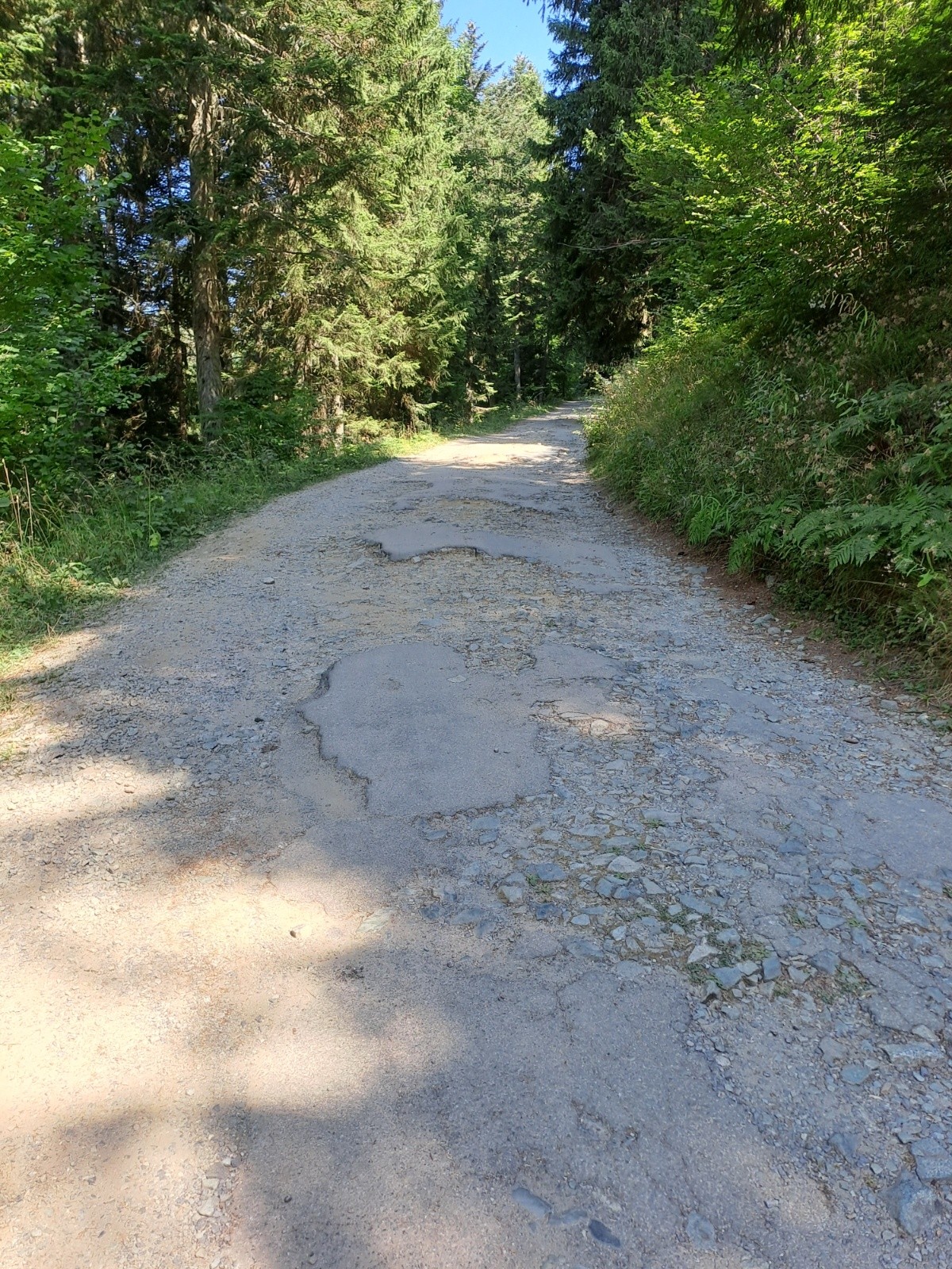 #1 Les 4 chemins:demi-tour ou gravel Les 4 chemins:demi-tour ou gravel