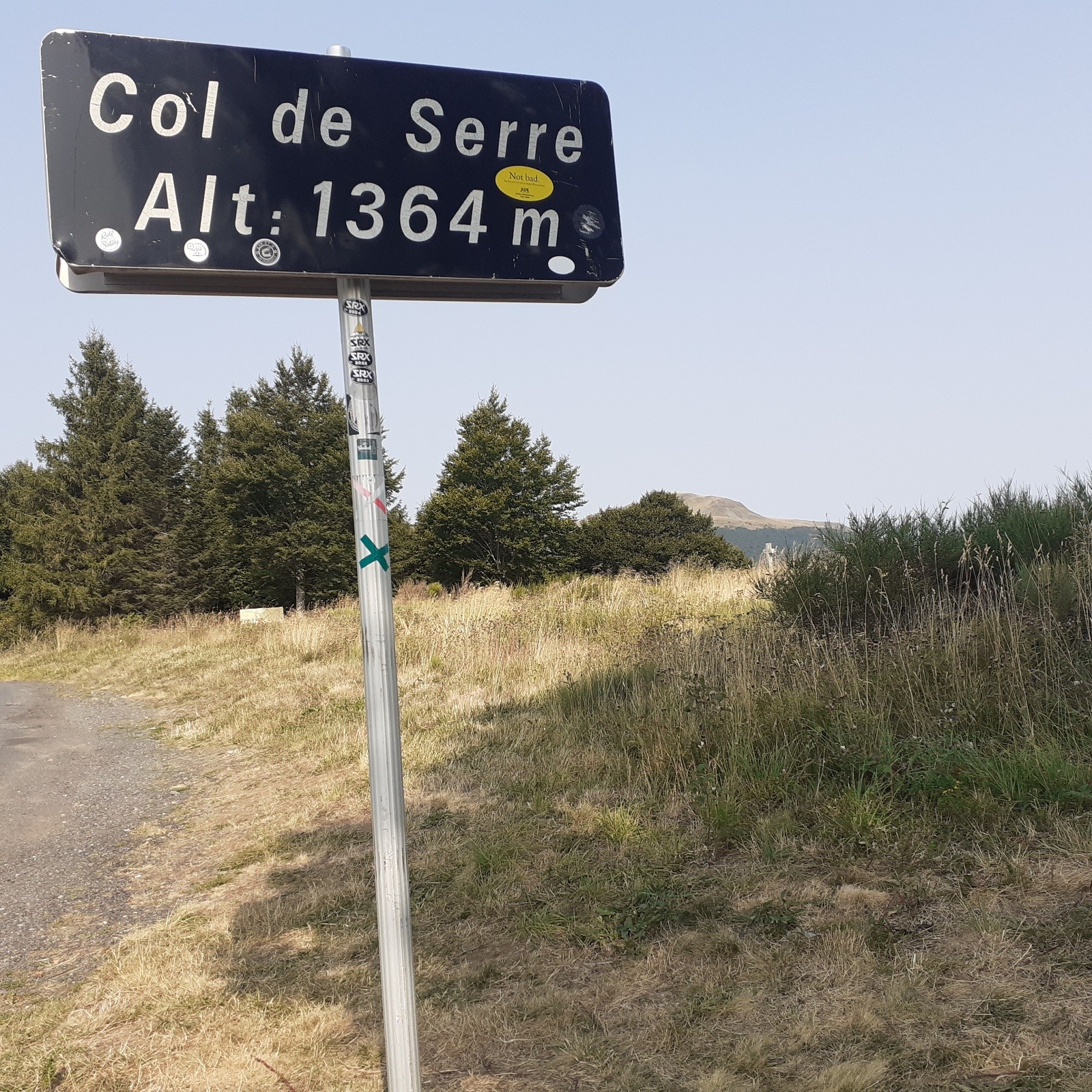 #12 J3, le premier col après le Claux pour monter au Puy Marie J3, le premier col après le Claux pour monter au Puy Marie