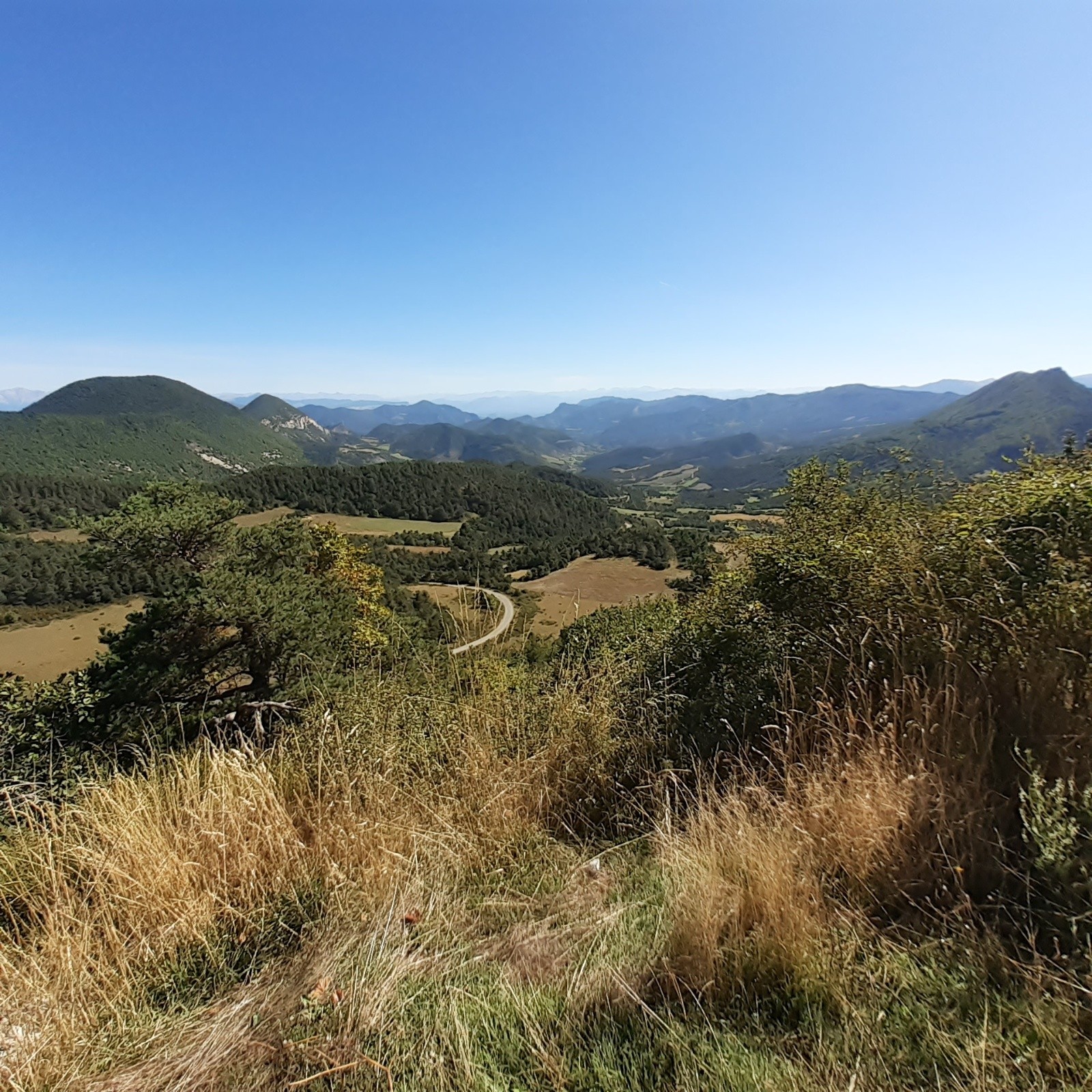 #2 J1, la montée du Perty vue du col J1, la montée du Perty vue du col