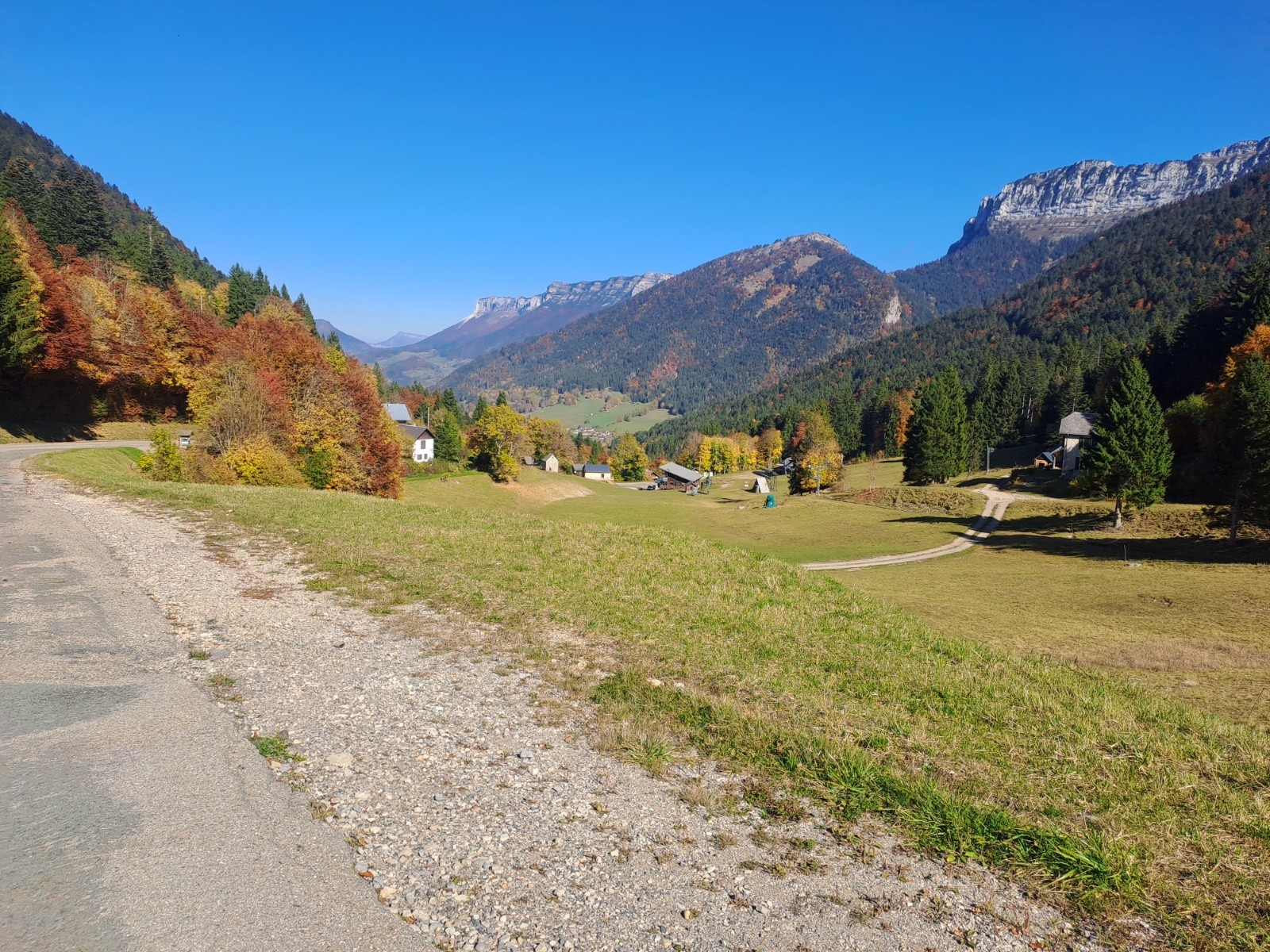 Depuis Col du Cucheron 
