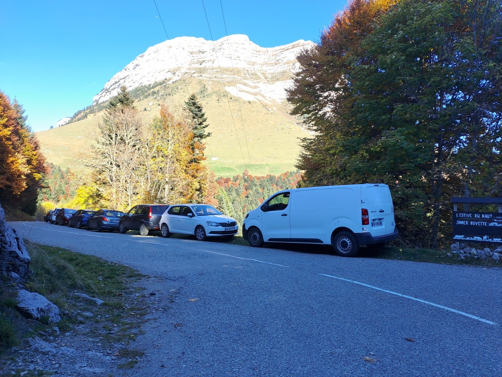 Dent de Crolles au soleil aujourd'hui 