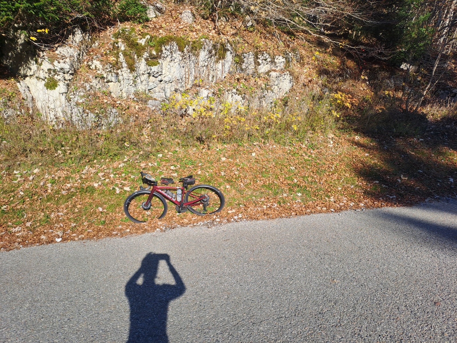 les 5 dernières minutes de soleil se trouvent de l'autre coté du col 