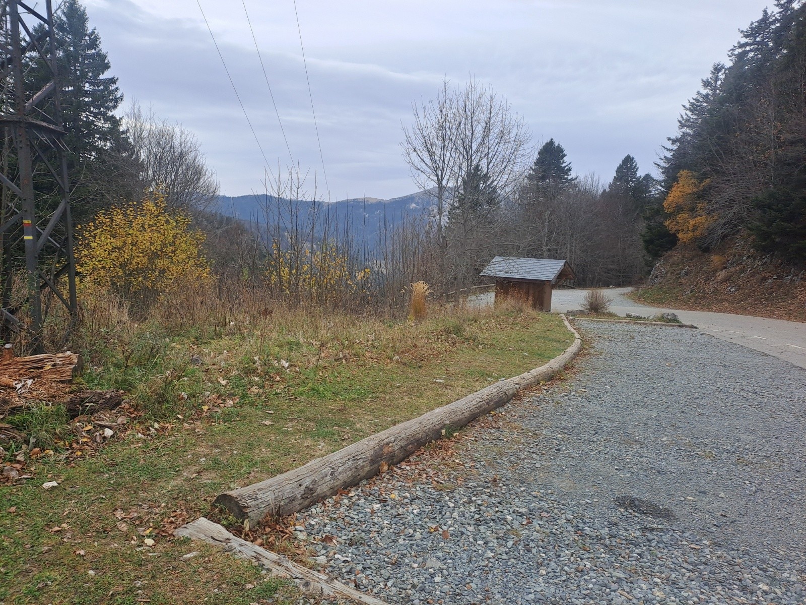 Pas fière au Col du Coq