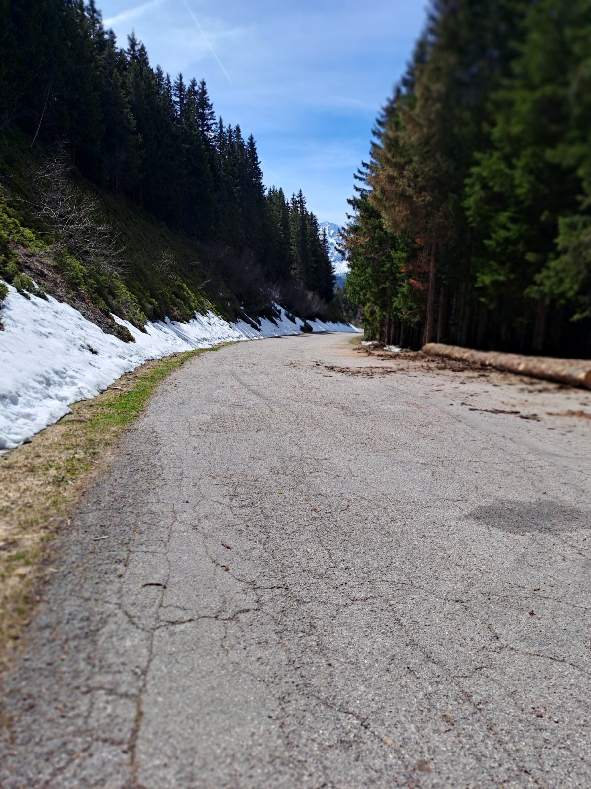 Début de la descente&nbsp;