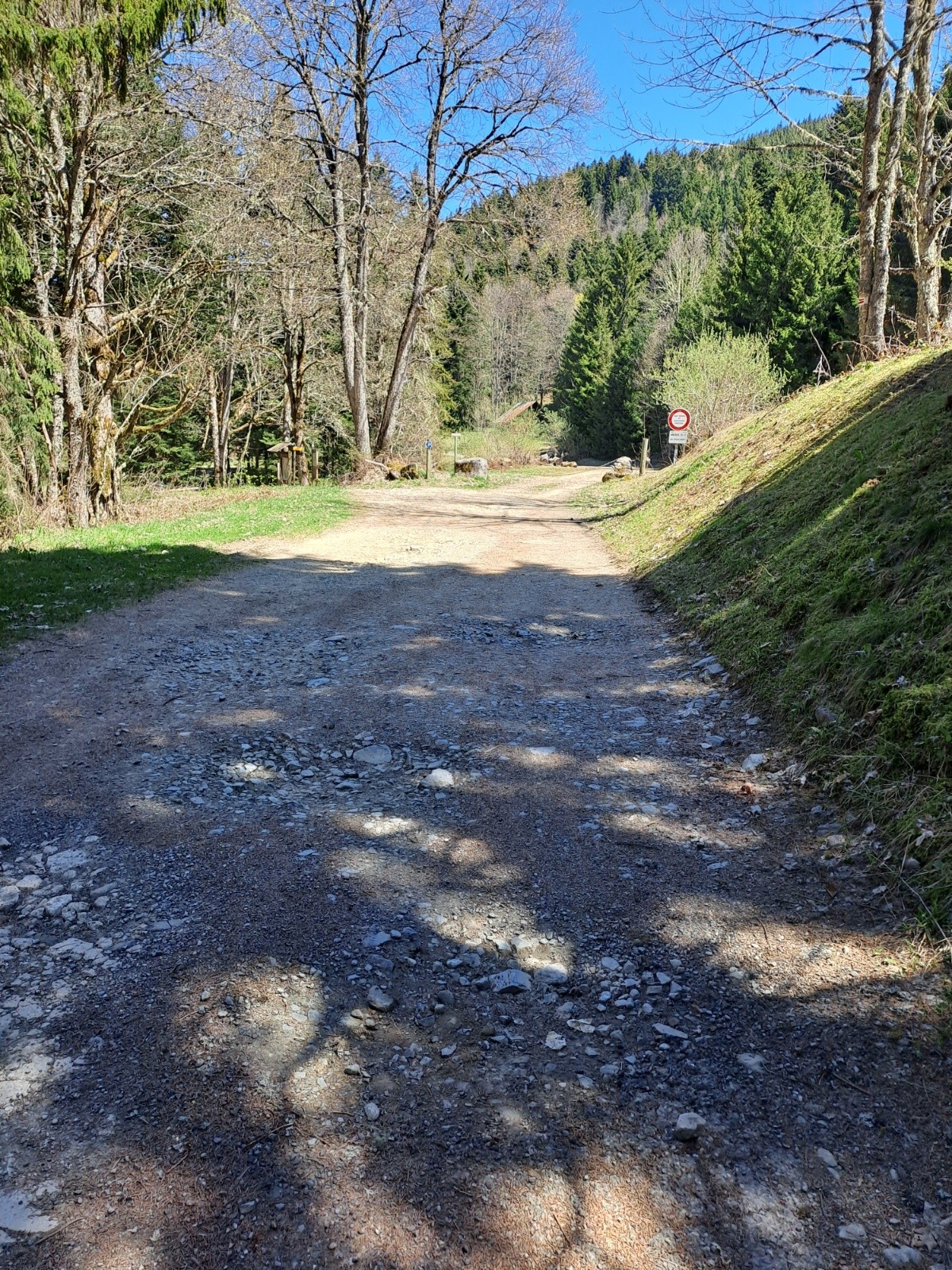 Fin du goudron, Pré Marcel&nbsp;