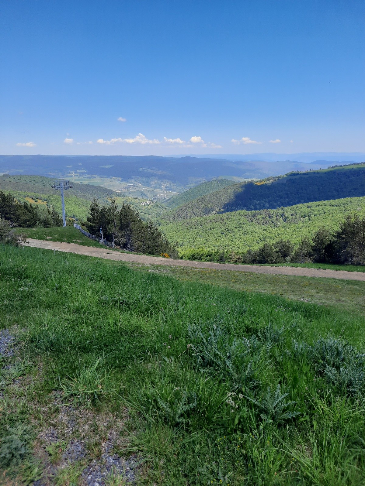 #11 Peu avant le col des Finiels, la vallée Peu avant le col des Finiels, la vallée