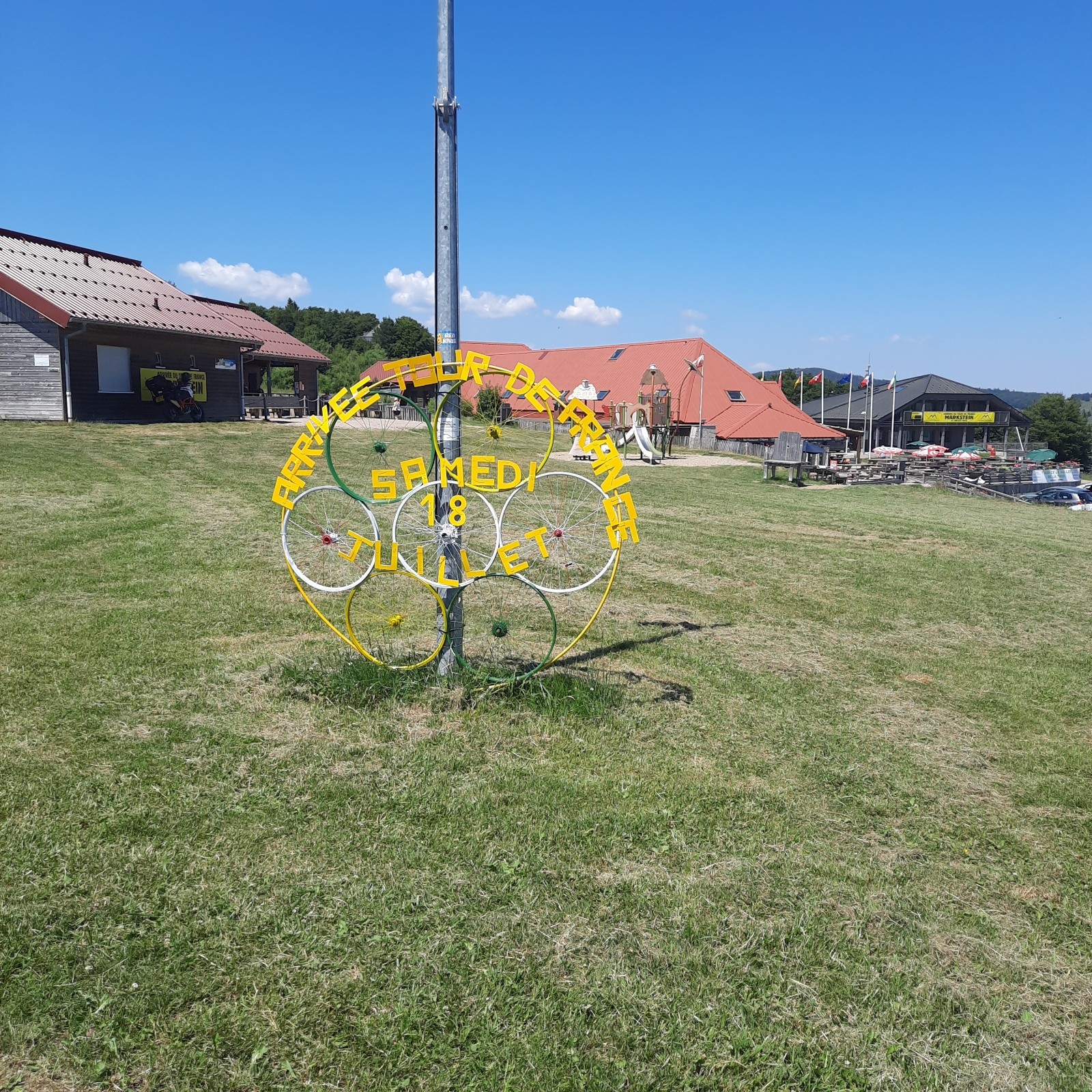 J3 Fin prêt pour recevoir le Tour