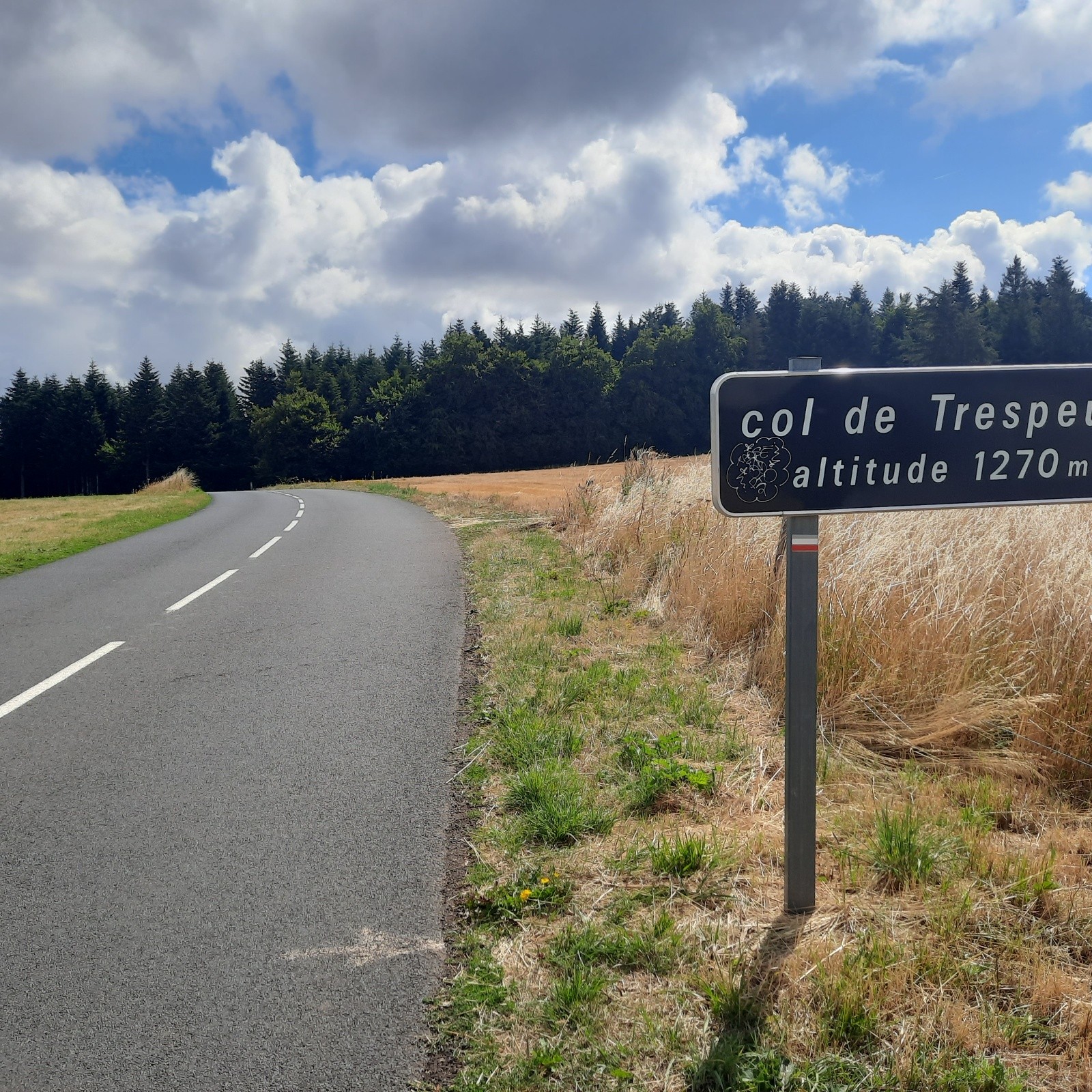 &nbsp;J7 le col du jour avant de rejoindre la Via Velay