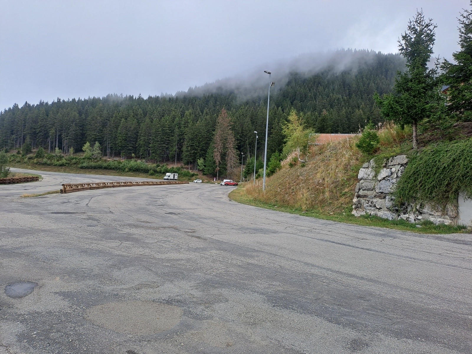 #3 Arrivée à la limite du brouillard Arrivée à la limite du brouillard