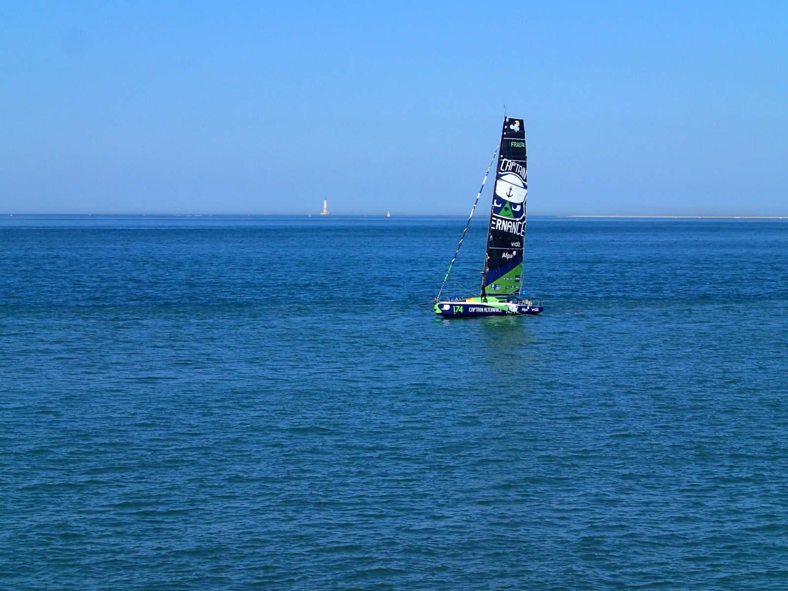 #5 "Captain Alternance" engagé sur la Route du Rhum 2022... il finira 34ème de la classe 40. \