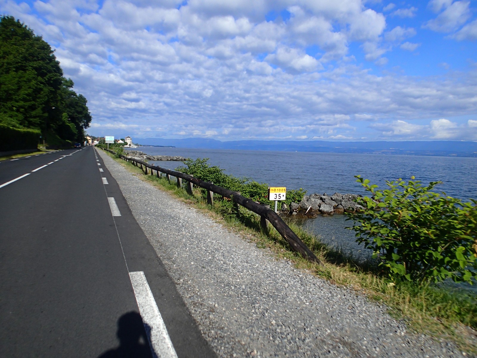 #1 retour sur la route le long du Léman... retour sur la route le long du Léman...