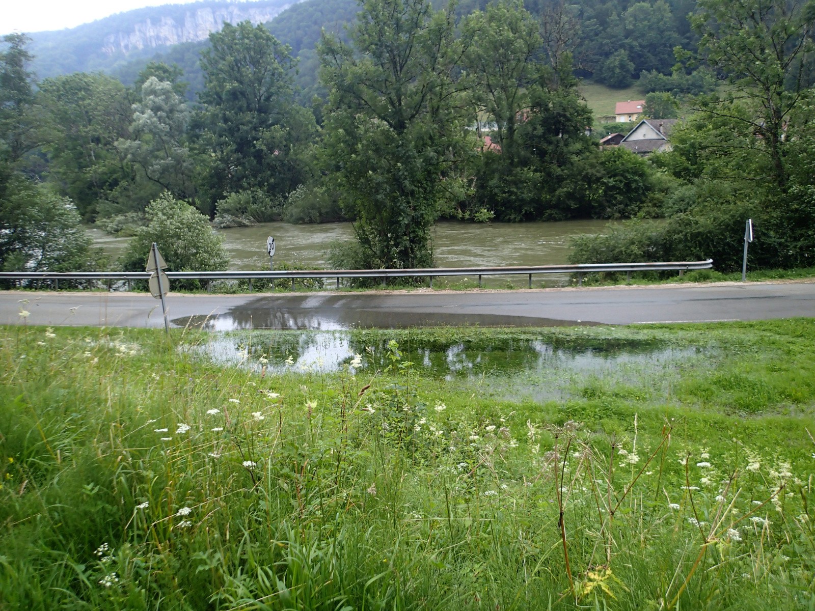 #1 Le Doubs a fait des siennes récemment ! Le Doubs a fait des siennes récemment !