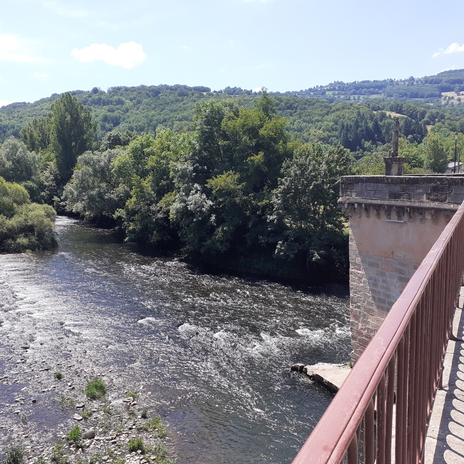 Le Lot à St Côme d'Olt 