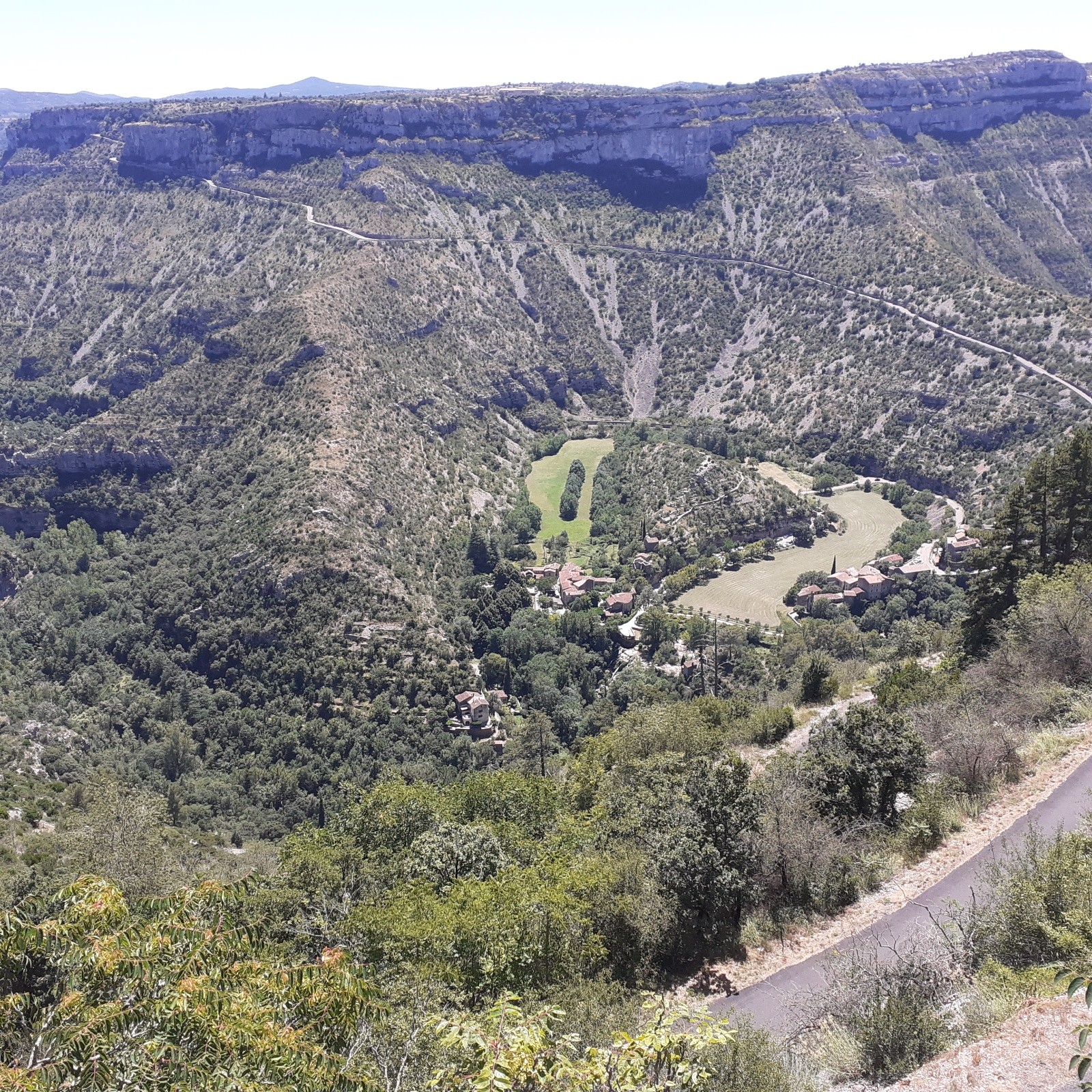 #9 Descente sur Navacelles Descente sur Navacelles