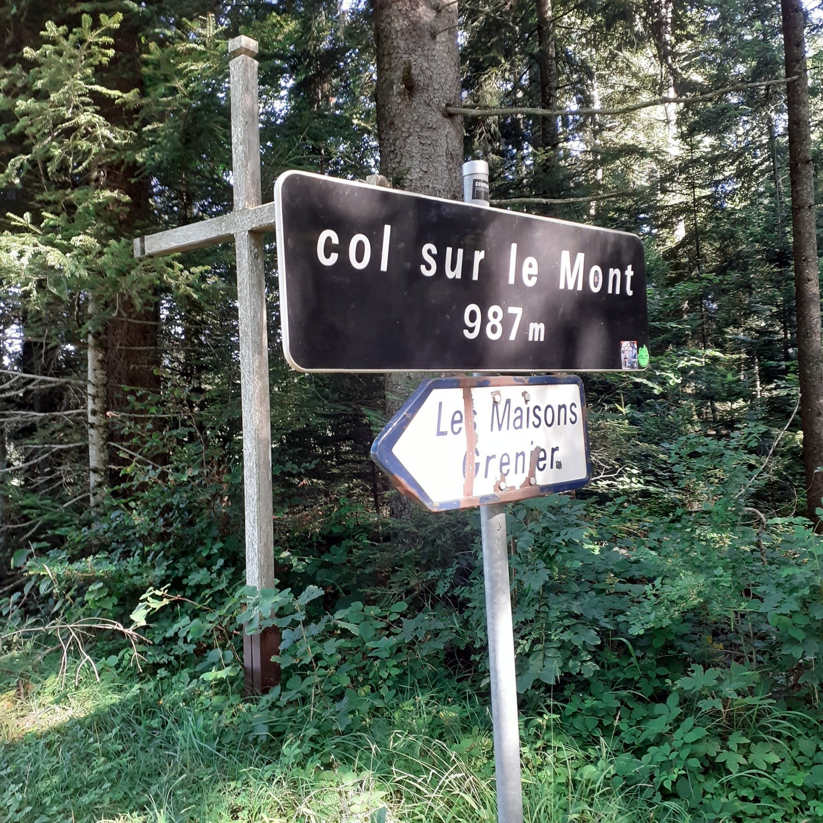 Le col du jour après Morteau